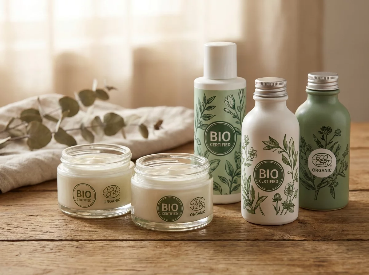 Produits cosmetiques bio certifies