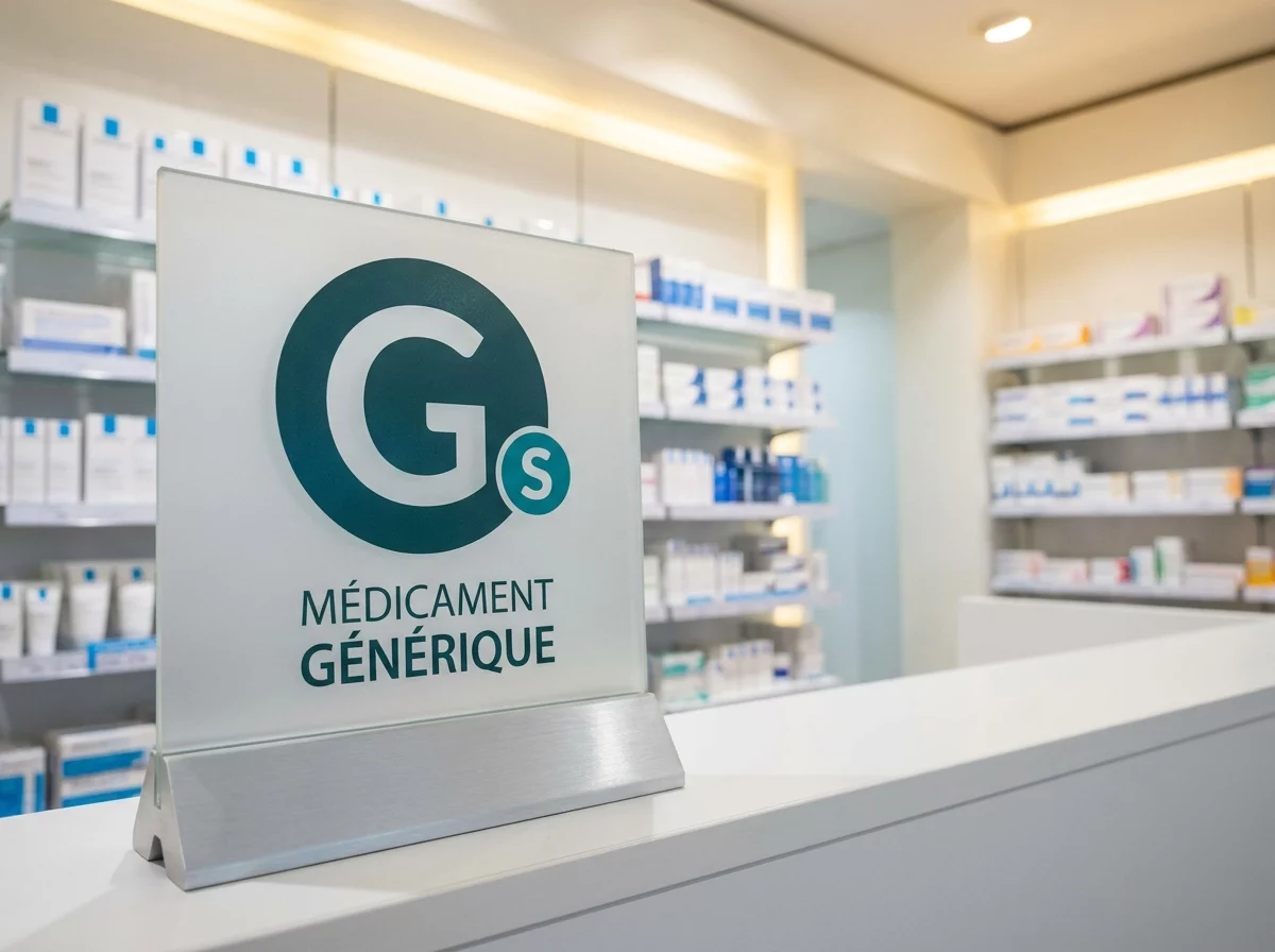 Symbole officiel generique pharmacie